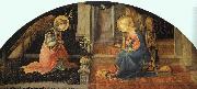 Fra Filippo Lippi Annunciation  ff Norge oil painting reproduction